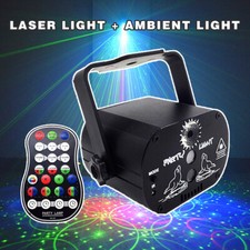Mini Laser Projector Stage Lights LED R G Lighting Xmas Party KTV DJ Disco Light