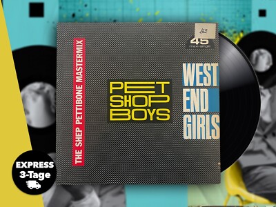 12'' PET SHOP BOYS---WEST END GIRLS (THE SHEP PETTIBONE MASTERMIX) VINYL
