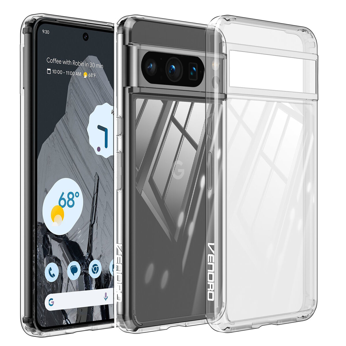 Winter Google Pixel 6 Pro Clear Cases