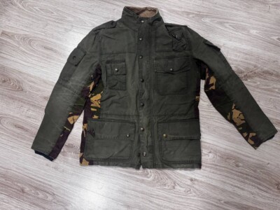 BARBOUR Cowen Commando Sage Wax Jacket MWX0824SG51
