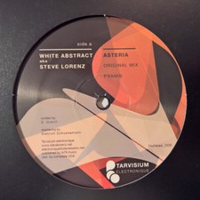 White Abstract aka Steve Lorenz Asteria Vinyl Single 12inch Tarvisium Electro