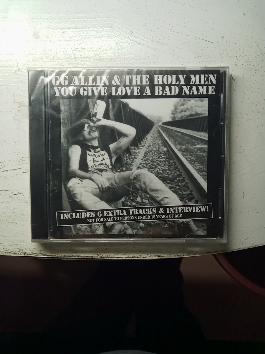You Give Love a Bad Name by Allin, Gg (CD, 1995) New (B4