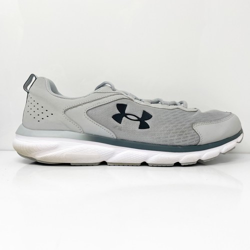 Under Armour Mens Charged Assert 9 3024857101 Gray Running Shoes