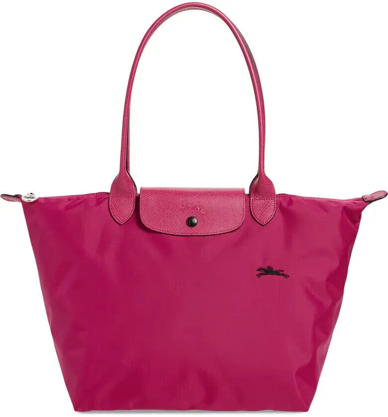 Longchamp Le Pliage Club Small Nylon Shoulder Tote - Pink, Women's