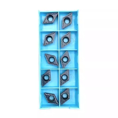 DCMT070204-MP HS7125 Carbide inserts turning blade 10Pcs