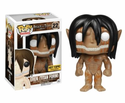 Funko Pop Attack on Titan Eren Jaeger (Titan Form) Hot Topic Exclusive  CONFIRMED