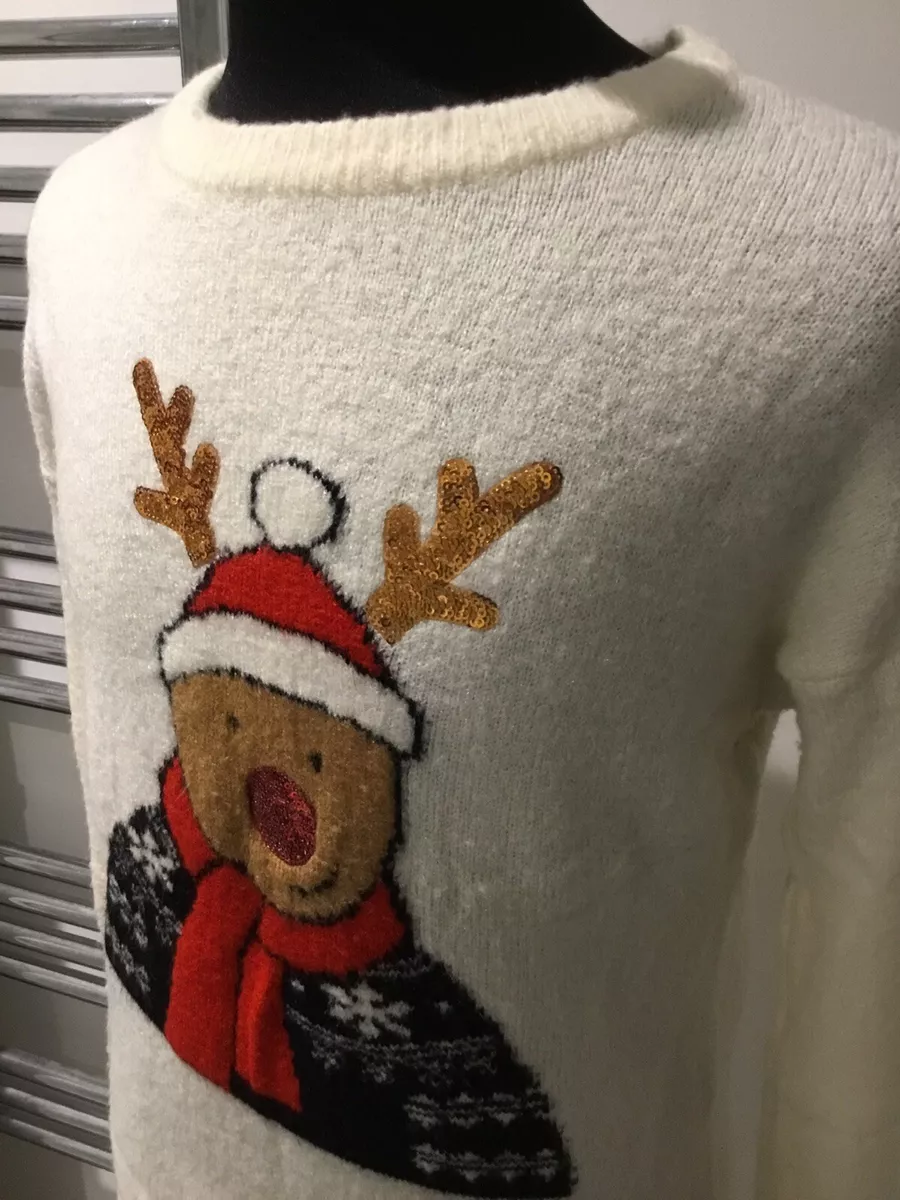 Brave soul clearance reindeer christmas jumper