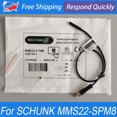 FOR SCHUNK MMS22-SPM8 PROXIMITY SENSOR MAGNETIC SWITCH 3-Pin 10-30V