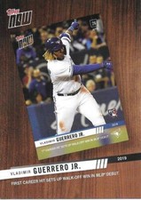 2020 Topps Series 1 VLADIMIR GUERRERO JR Topps Now Review 2019 -BLUE JAY- #TNR-2
