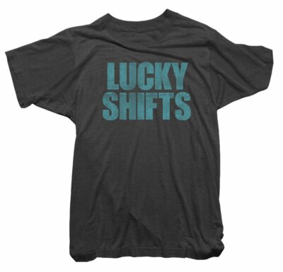 Pink Floyd Official T-Shirt - Lucky Shifts Tee worn by Nick Mason - Mens