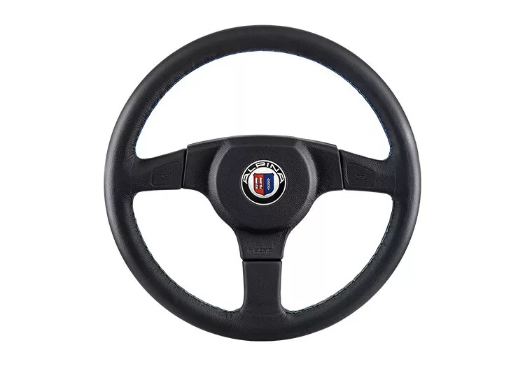 Alpina MOMO Steering Wheel & Boss Kit 3 Spoke E30 E28 E24 BMW 
