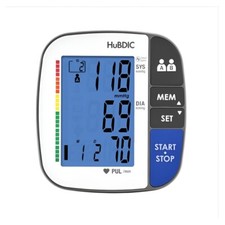 HuBDic Automatic Blood Pressure Monitor HBP-1800 IHB Check 2 User's 250 Memory