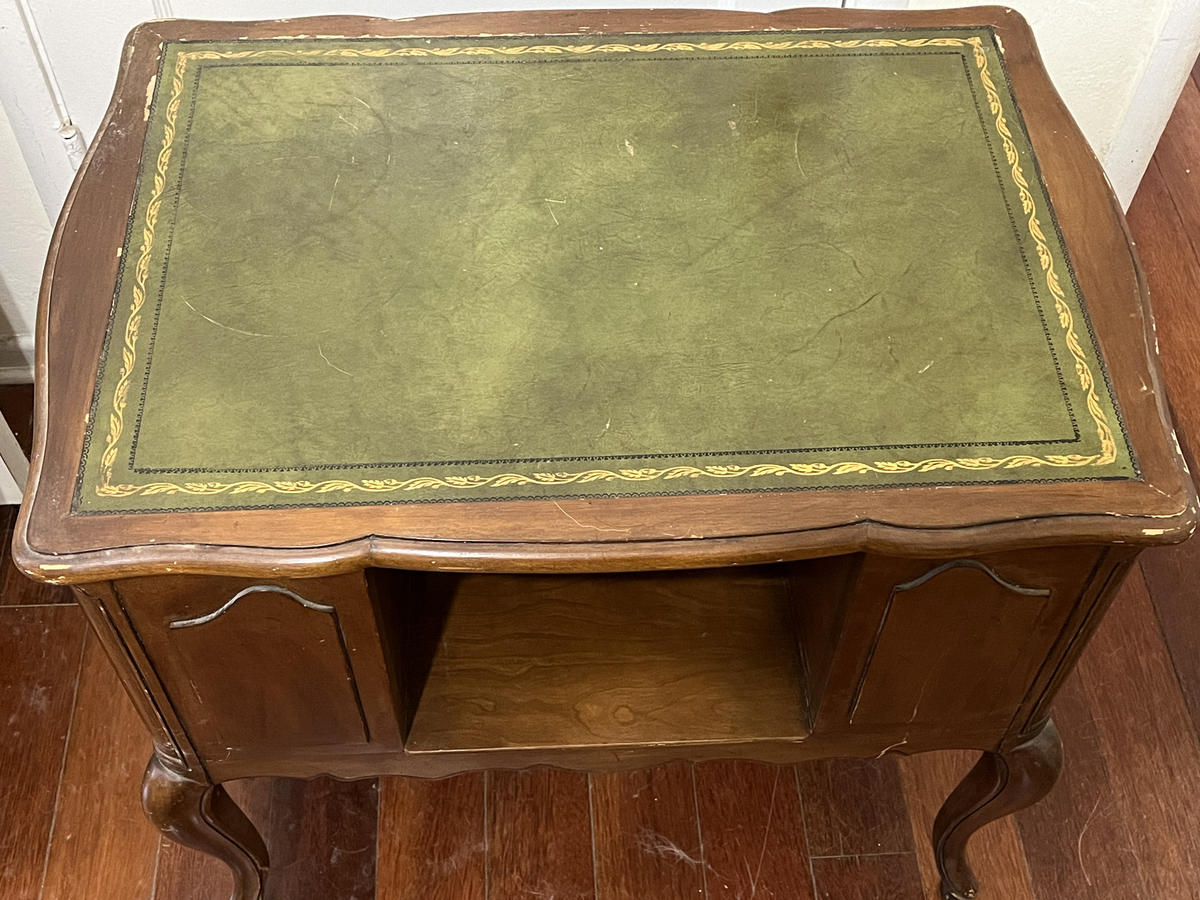 Antique Vintage French Solid Wood Side Table/Night Stand | eBay