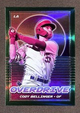 2021 Panini Overdrive Green #19 Cody Bellinger /75