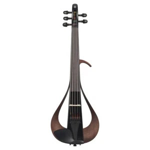 Yamaha YEV104 BL Violon électrique noir 4-String Pratique silencieuse de ramassage passif