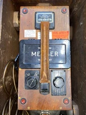 Vintage MEGGER Testing Set No. 892824 Series 1 GE A-C Motor + BOX INCLUDED 