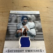 Derek Anderson Rookie Jersey 2005 UD Rookie Debut Shrine Game Worn RC #SA-DA