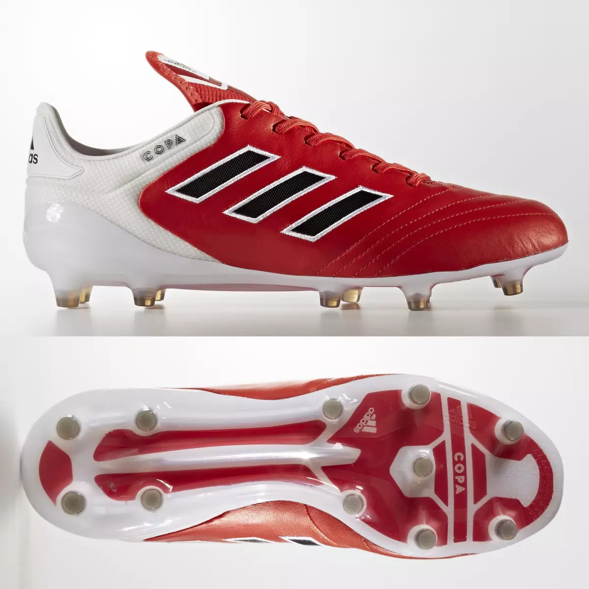 mild hvorfor ikke publikum adidas Copa 17.1 FG Red Mens Leather Football Boots Firm Ground SIZE 7 |  eBay