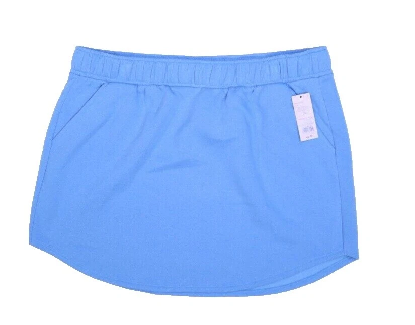 Cotton A-Line Solid Plus Size Skirts for Women