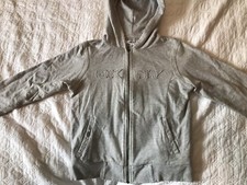 DKNY Girls' Sweater Hoodie sz XL Color Gray