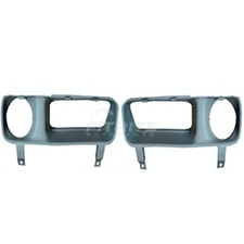 Set Of 2 LH & Right Side For 1994-2002 Dodge Ram 2500 Bumper INSERT/SIGHT Shield