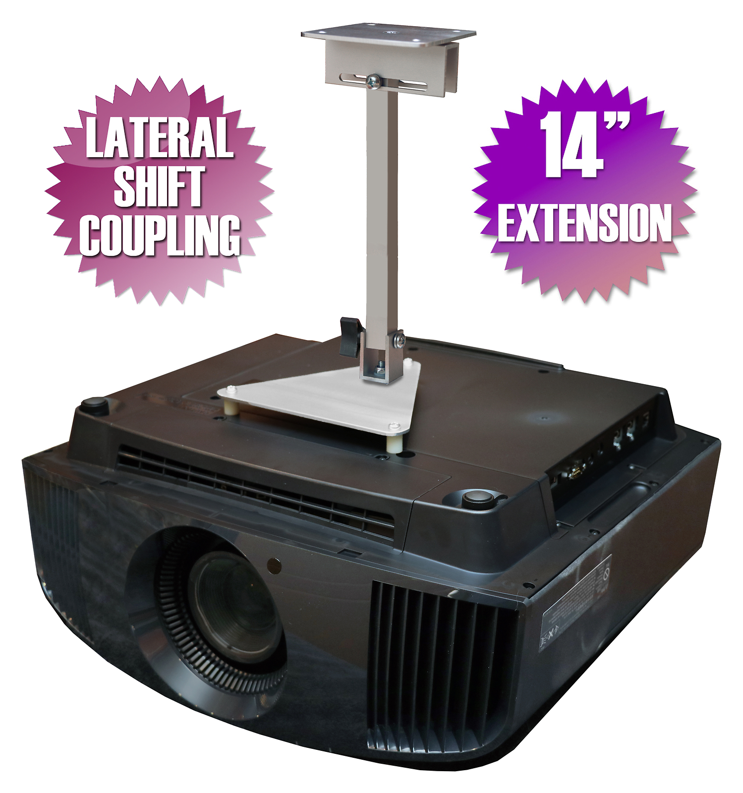 Projector Ceiling Mount for Sony VPL-FHZ58 FHZ61 FHZ66 FHZ70 FHZ75 FWZ60 FWZ65
