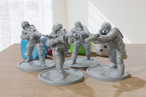 Figurines Survivants Pour Wargame Zona Alfa - Lot Neuf - Décors Post-apocalyptiques