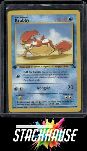 1999 Krabby Fossil - Picture 1 of 2