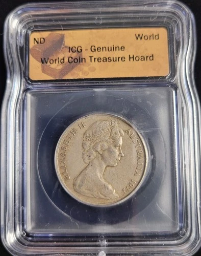 1972 Australia 20 Cents — photo from the most recent tracked eBay sale