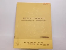 Heathkit IG-42 Laboratory Type Signal Generator Manual w/ Schematics (original)