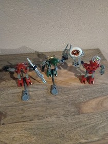 LEGO Bionicle Nuhrii 8607 - Rahaga Norik 4877 - Rahaga Iruini 4879, Original Box, Very Good