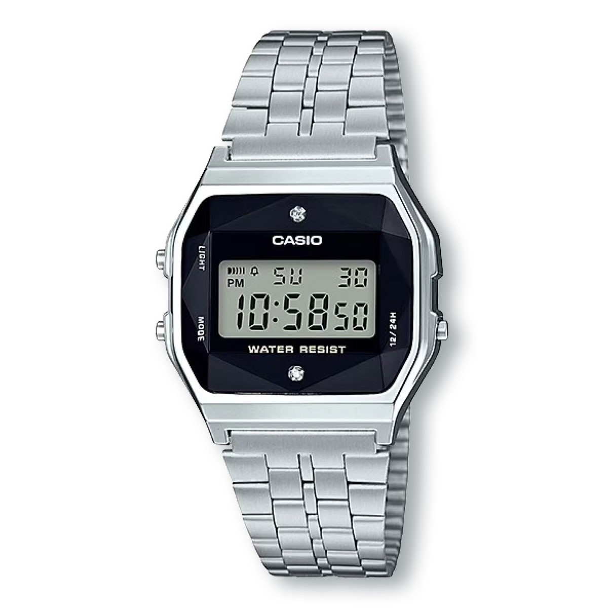 チープカシオ　ダイヤ　Casio A159WAD-1D CASIO A159WAD-1D Diamond Series Digital Watch | eBay