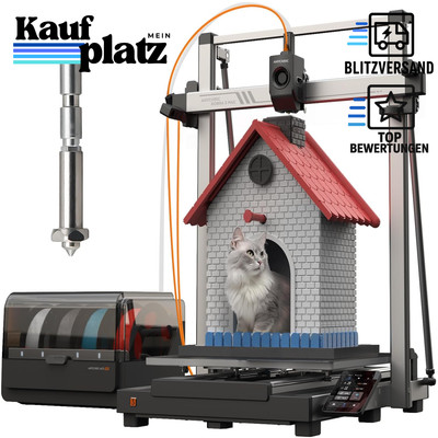3D-Drucker Kobra 3 Max Combo 420x420 für Zuhause und Büro