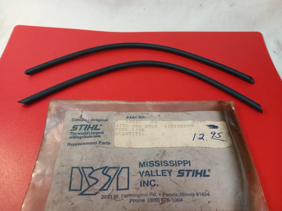 y23a NEW OEM STIHL GAS FUEL LINE HOSE TUBE 4130-358-0700 FITS FS36 FS44 FC44 - Image 2 of 2