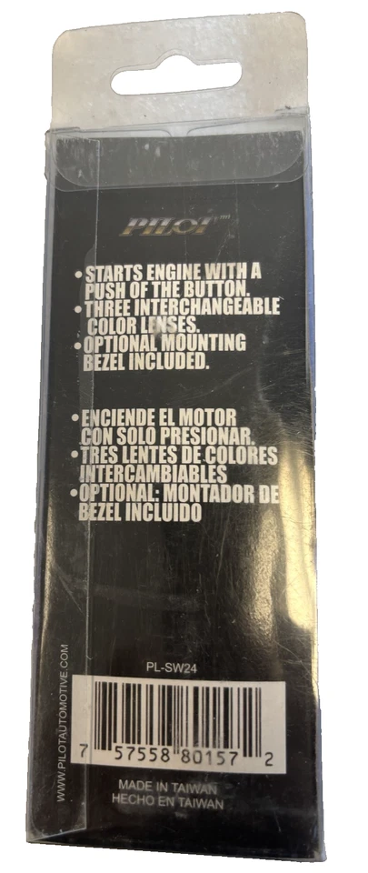 BOTÓN DE ARRANQUE ENCENDIDO MOTOR PILOTO PL-SW24 Foto 2 de 4