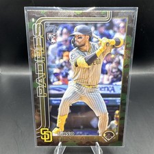 2025 Topps Update ⚾️ Tirso Ornelas Memorial Day Camo /25 RC #US147 Padres