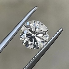 Natural D Color 6.00 CT Lab Grown Diamond Round Cut Certified VVS1 CVD clarity