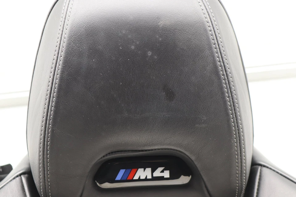 15-20 BMW M4 3.0L - Conjunto de cojín de respaldo de asiento deportivo superior (cuero merino) Foto 2 de 4