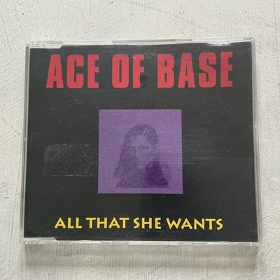 Ace Of Base 4 Track CD Single All That She Wants 861 271-2 Germany Europop Great