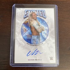 2025 Topps Exalted Elton Prince Exalted Autographs WWE