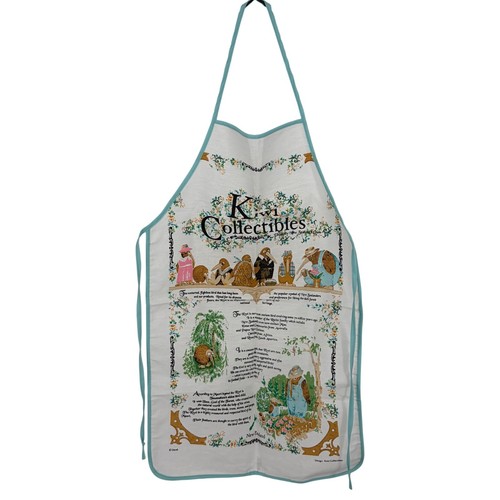 Kiwi Collectibles Derek Vintage Linen Blend Kiwi Bird New Zealand Apron OS
