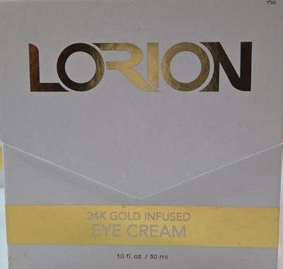 Lorion 24K Gold Infused Eye Cream 30ml Anti Aging Hydrating Luxury Skincare