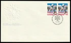 Canada #780, Quebec Carnival, Pair, Official First Day Cover, FDC 1979