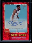 Karl-Anthony Towns 2024-25 Topps Chrome Sapphire 1973 Topps Red Auto #4/5