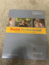 Kodak Professional Inkjet Photo Paper 8.5 x 11", 20 Sheets Lustre E  sealed New