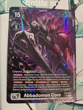 Abbadomon Core Alternate Art  EX9-057 SR Digimon CCG | Versus Monsters NM