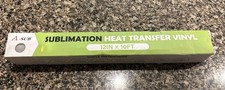 A-SUB Sublimation Heat Transfer Vinyl 12 inch x 10 feet