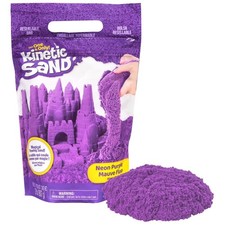 Purple Play Sand able Sensory Toys for Kids Ages 3 and Up Resealable Bag