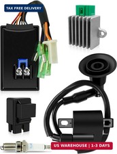 5PCS CDI Box Ignition Coil Kit Fit for Polaris Sportsman 90 Scrambler 90 50 Wi