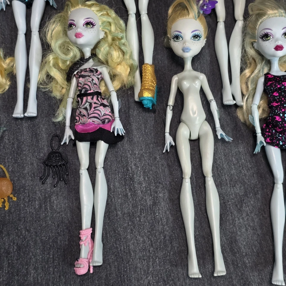 Monster High Lote De 7 Lagoona Dot Dead Hermosa Estación De Hidratación Lagoona y Más Foto 4 de 4